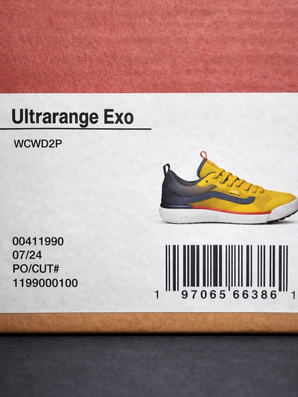 Vans MTE Ultrarange Exo Sulphur Size Men's 7 Women's 8.5